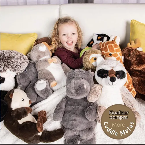 Vista 5 de Squirrel Products Cuddle Mates - Peluche de peluche bernés, 11.5 pulgadas