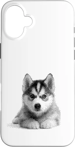Vista 22 de Cute Siberian Husky for Dog Mom and Paw Parents Case for iPhone 16