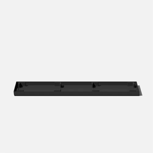 Vista 7 de Veradek Pure Series Midori - Bandeja negra de 39 pulgadas (paquete de 2)