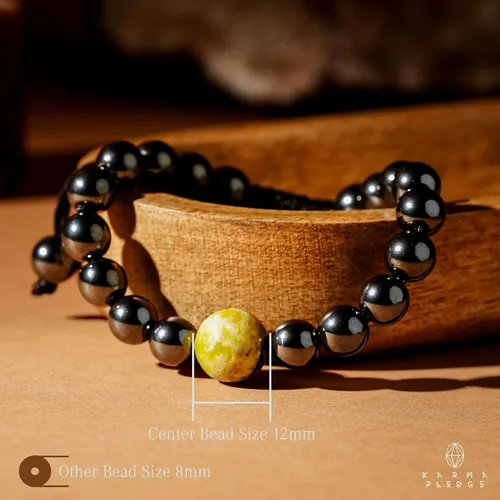 Vista 23 de Pulseras de cristal curativo para mujeres y hombres, espiritual, energía positiva y equilibrio, pulseras de cuentas de cristal natural hechas a mano