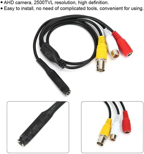 Vista 4 de Sonew Mini cámara de seguridad 2500TVL 6pcs visión nocturna cámara de seguridad CCTV vigilancia