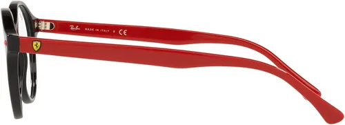 Vista 4 de Ray-Ban Rx5404m Scuderia Ferrari Collection Round Prescription Eyewear Frames