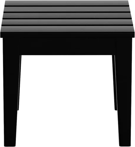 Vista 16 de WestinTrends Malibu - Mesa auxiliar cuadrada para exterior para silla Adirondack, teca