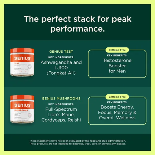 Vista 7 de Genius Balance de estrógenos, suplemento DIM, bloqueador de estrógenos para hombres y mujeres, hormonas, acné hormonal y menopausia, inhibidor