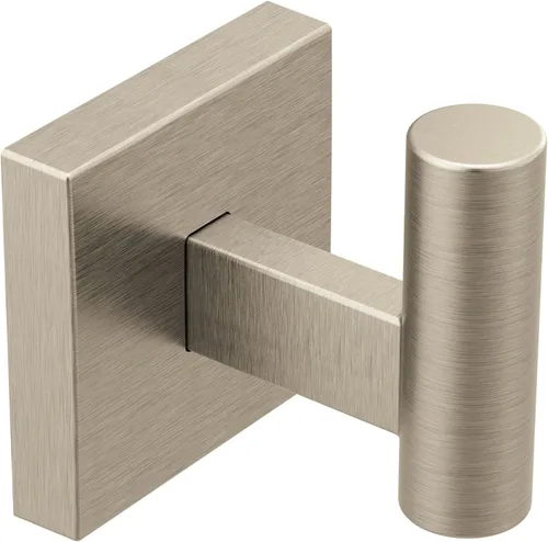 Vista 2 de Moen BP1803BN Triva - Gancho individual para bata de montaje en pared Níquel cepillado