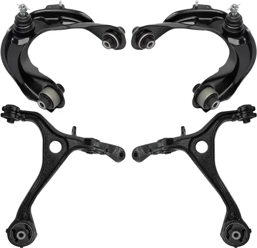 Vista 105 de Detroit Axle - Barras estabilizadoras de brazos de control delanteros 4WD para Ford 2005-2008 F-150 Lincoln Mark LT, 2 brazos de control superiores