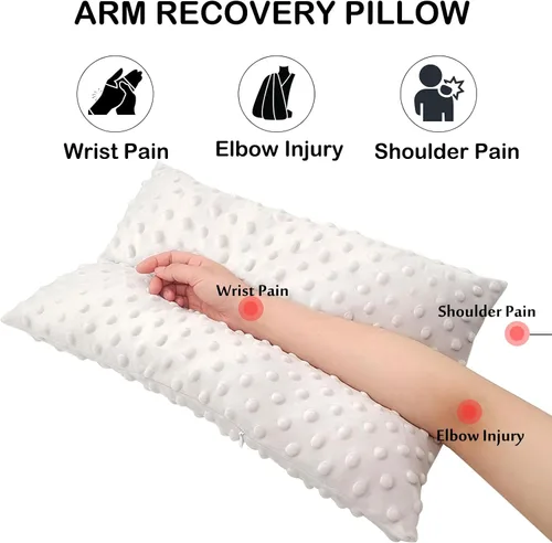 Vista 2 de Almohada de elevación de brazo, almohada de elevación de piernas, almohada de elevación estabilizadora de brazos, almohada de rodilla para hinchazón