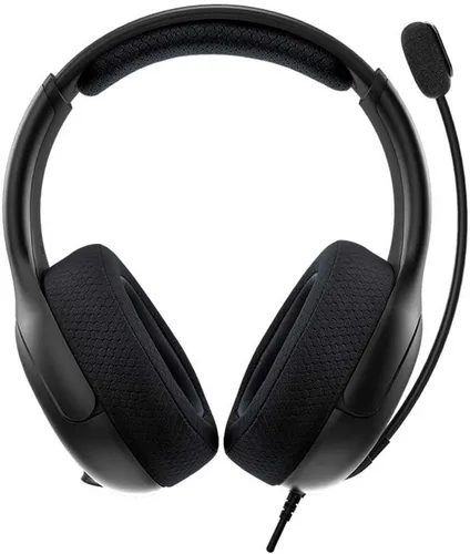 Vista 3 de PDP Auriculares con cable LVL50 con micrófono con cancelación de ruido negro - PS5PS4