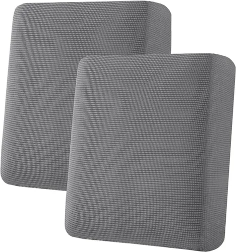 Vista 255 de H.VERSAILTEX Fundas de Cojín de Asiento Individuales Super Elásticas Fundas de Sofá Fundas de Cojín de Sofá Fundas Deslizables Juegos Tela de Sarga