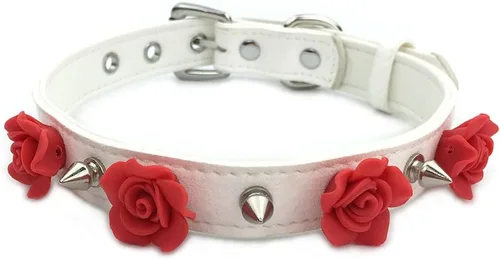 Vista 33 de Succuba Collar de Gargantilla de Flor Hecho a Mano para Mujeres y Hombres