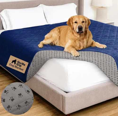 Vista 41 de GORILLA GRIP® Manta impermeable para perro, funda de sofá para perros, 30 x Borgoña