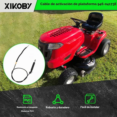 Vista 2 de 946-04173E - Cable de compromiso de cubierta compatible con Troy Bilt Pony Craftsman MTD Bolens para montar, cortacésped, tractor, máquina de patio