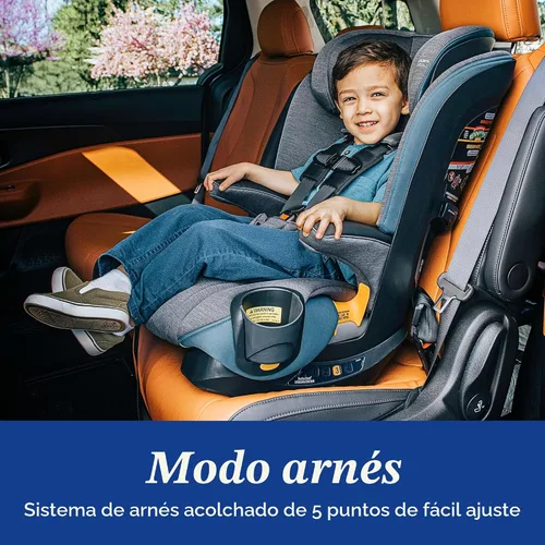 Vista 2 de Chicco MyFit Harness + Booster Car Seat, 5-Point Harness and High Back Seat Obsidiana