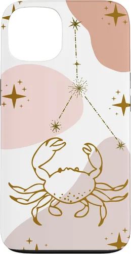 Vista 7 de Cancer Celestial Zodiac Sign Constellation Pastel Aesthetic Case for iPhone 17