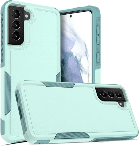 Vista 40 de Funda WOGROO para Samsung Galaxy Z Fold 4 - Funda protectora para teléfono a prueba de golpes, duradera, negra
