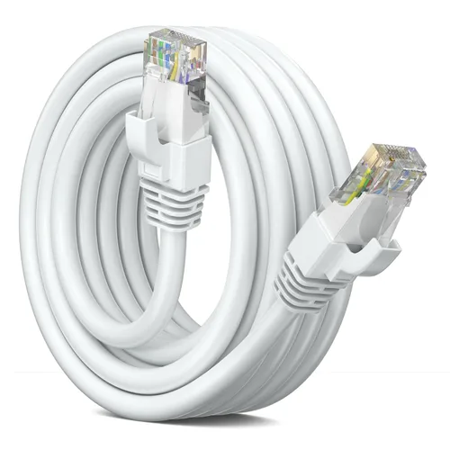 Vista 27 de Maximm Cable Ethernet Cat 6, cable de red y conexión de alta velocidad de 10 pies, UTP, 10 Gbps, cable Ethernet de 550 MHz, color naranja