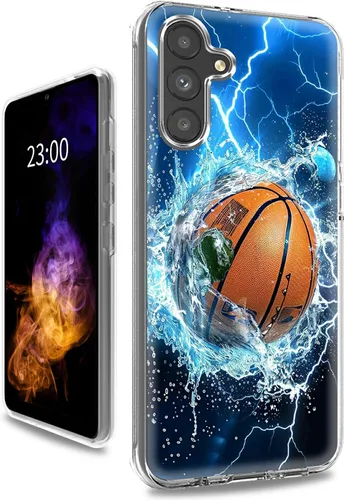 Vista 16 de Funda transparente para Samsung A15 5G de 6.5 pulgadas, doble capa protectora a prueba de golpes de PC transparente de silicona suave