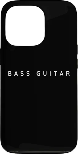 Vista 9 de Bass Guitar Players Contemporary Font / Musical Instrument Case for iPhone 16