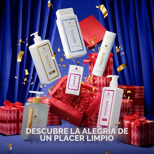 Vista 5 de Native Holiday Limited Edition Desodorante sin aluminio - Alpine Air - 2.65oz - Paquete de 02 Contains Naturally Derived Ingredients 72-Hour Odor