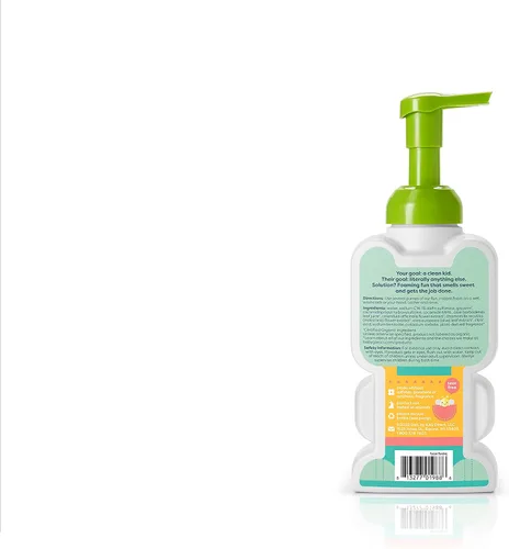 Vista 2 de Babyganics KidsFoaming Gel de baño, cupcake, sin lágrimas, 14 onzas líquidas (paquete de 2)