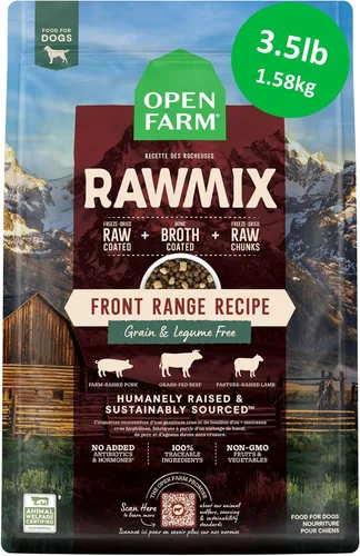 Vista 19 de Open Farm RawMix - Alimento seco para perros sin granos, croquetas de raza