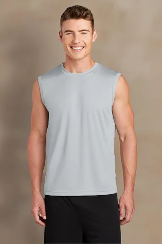 Vista 5 de Clothe Co. Camiseta sin mangas que absorbe la humedad, para hombre