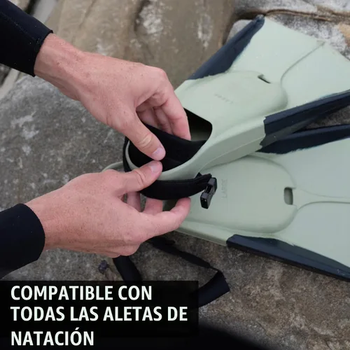 Vista 6 de Ho Stevie! Protectores de aletas de alta calidad, acolchado extra cómodo, sin aletas de natación perdidas mientras haces bodysurf o bodyboard