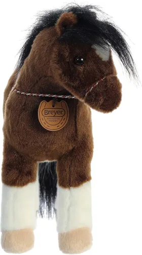 Vista 2 de Aurora Exquisito animal de peluche Breyer Showstoppers Paint Horse - Detalles realistas para juegos imaginativos - Perfecto para niños, adultos