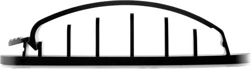 Vista 3 de StarTech.com Paquete de 100 clips de organización de cables, autoadhesivos, peine de cables de 6 ranuras, organizador de cables USB/computadora