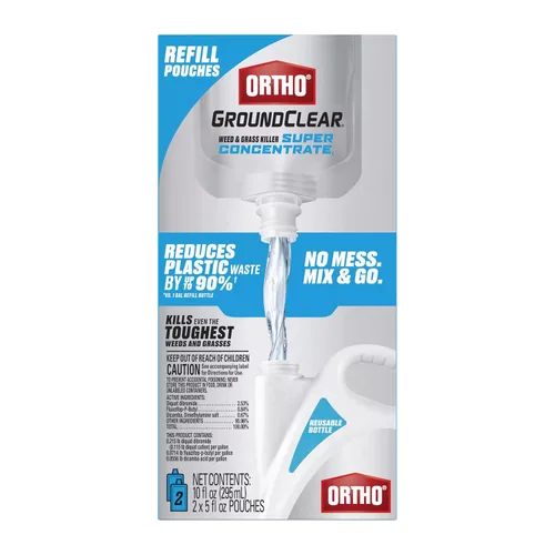 Vista 3 de Ortho GroundClear - Super concentrado para matar malezas y hierbas, 0.5 Concentrado - Paquete de 0.5 galones