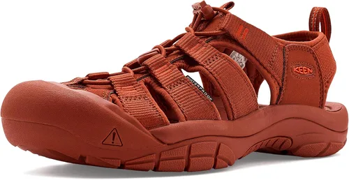 Vista 47 de KEEN Newport H2 Sandalias de punta cerrada para hombre Aleación/oro crema