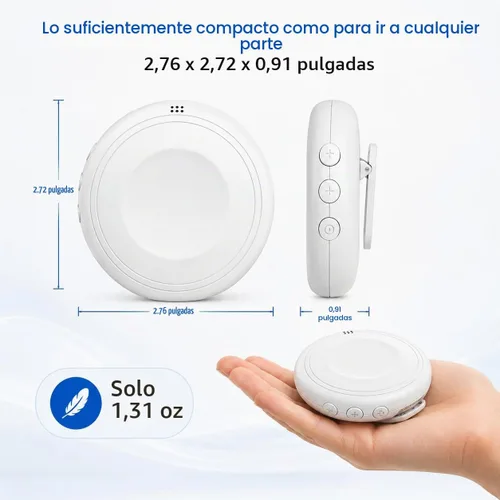Vista 2 de Dispositivo de traductor de idiomas AI, 165 idiomas, blanco