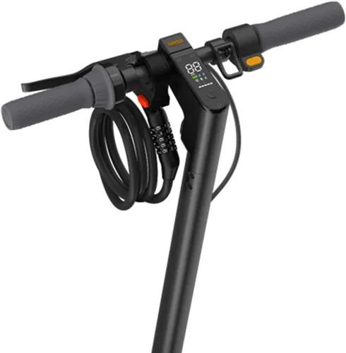Vista 2 de Segway Ninebot - Candado de cable con contraseña para bicicletas y scooters, color negro
