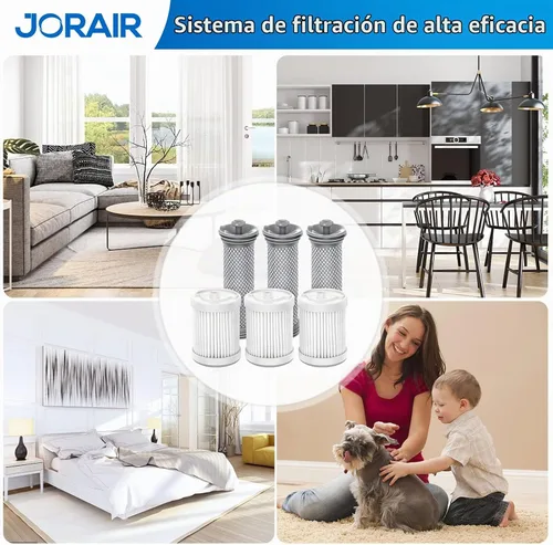 Vista 7 de Kit de filtro de repuesto compatible con Tineco A10/A11 Hero, Pure One S11, A11 PET, A10/A11 Master, PWRHERO11 Snap aspiradora inalámbrica, paquete