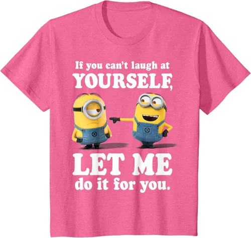 Vista 60 de Camiseta gráfica de Minions de Mi villano favorito: Ríete de ti mismo Negro