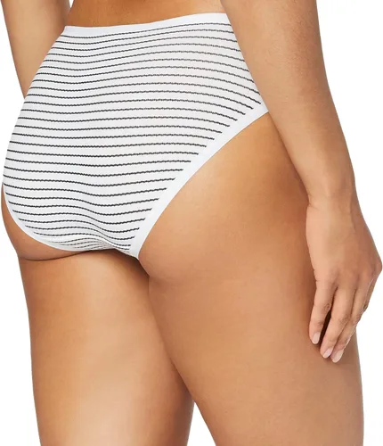 Vista 4 de Tienda Essentials Women's Cotton High Leg Brief Underwear (Available in Plus Size), Multipacks