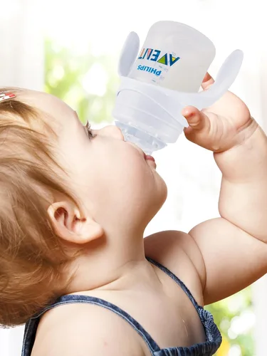 Vista 6 de Kit de conversión suave para biberón anticólicos Philips Avent, kit de transición para niños pequeños con boquilla de silicona para sorber, popote