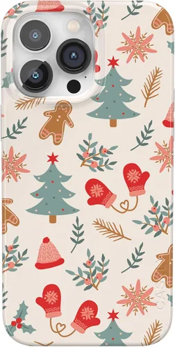 Vista 171 de Casely Funda para iPhone 14 Pro Max All Boo'd Up Fantasma púrpura Compatible con MagSafe Diseño clásico ultrafino