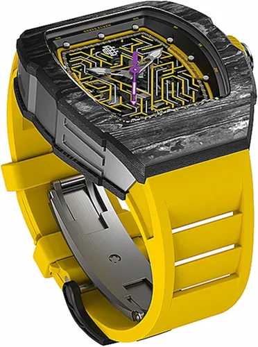 Vista 5 de DAVIS ELVIN Reloj automático para hombre estilo caballero barril de vino con movimiento automático suizo impermeable relojes mecánicos para hombre