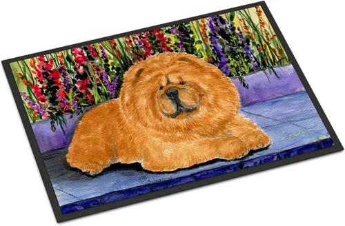 Vista 316 de Caroline's Treasures SS8220MAT - Felpudo afgano de 18 x 27 pulgadas, para interiores y exteriores, para entrada, antideslizante, lavable, de pelo