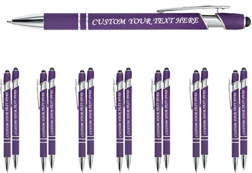 Vista 98 de VectWaby - Bolígrafos personalizados a granel, bolígrafo grabado con nombre, logotipo, lápiz capacitivo para pantallas táctiles, a granel