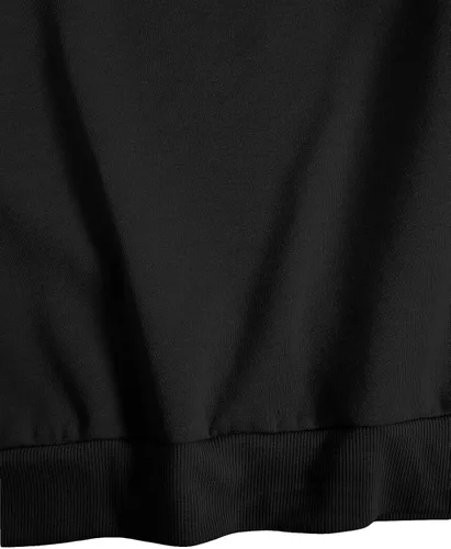 Vista 3 de WDIRARA Sudadera de manga larga con cuello redondo y estampado de letras para hombre