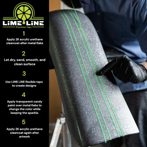 Vista 3 de LiME LiNE Cinta de pinstriping de 1/4