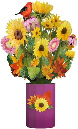 Vista 33 de Lovepop Ramo de Flores de Papel Desenfundable de Todos los Días para Ella y Él - Tarjetas de Felicitación 3D para Niños, Niñas, Hombres, Mujeres