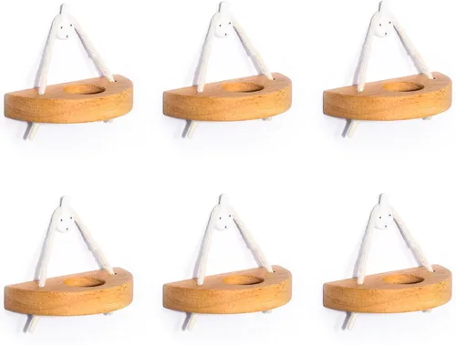 Vista 8 de soporte para plantas de aire, pequeño soporte de exhibición para plantas de aire. Montaje en pared para ahorrar espacio, decoración de pared.