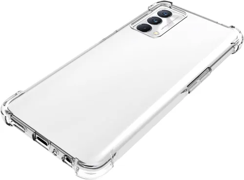 Vista 4 de USTIYA Funda para Realme GT Master / Q3 Pro Funda Transparente TPU Cuatro Esquinas Funda Protectora Transparente Suave