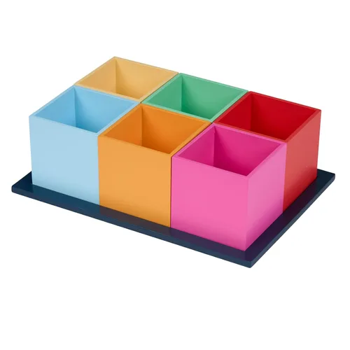 Vista 8 de ABC - Bolas clasificadoras con cajas, 26 bolas de felpa y 6 cajas blandas