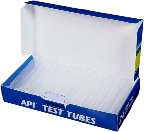 Vista 3 de API Tubos de prueba de plástico de repuesto con tapas para cualquier kit de prueba de acuario, incluyendo el kit de prueba maestro de agua dulce API