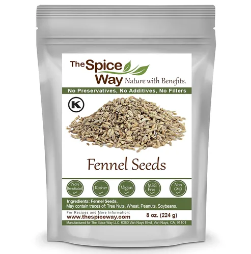 Vista 2 de The Spice Way Semillas de hinojo 8 oz Semillas de anís 4 oz y semillas de fenogreco 8 oz