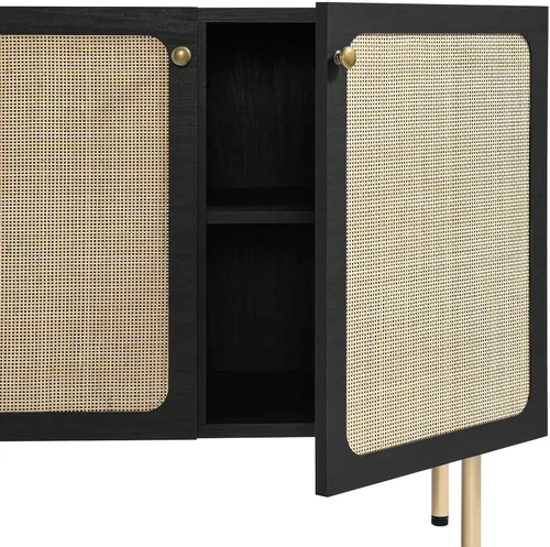 Vista 7 de Modway EEI-6200-BLK Chaucer Accent Armario, negro